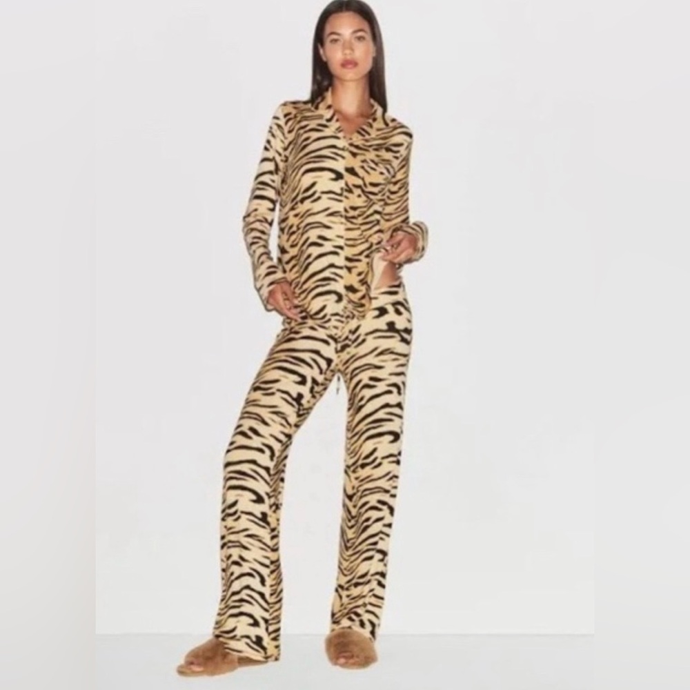 SKIMS Tiger Print Pajama Set